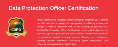 Certified Data Protection Officer