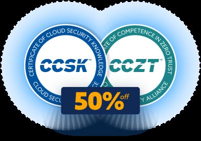 Certificate of Cloud Security Knowledge (CCSK) : 50% Discount